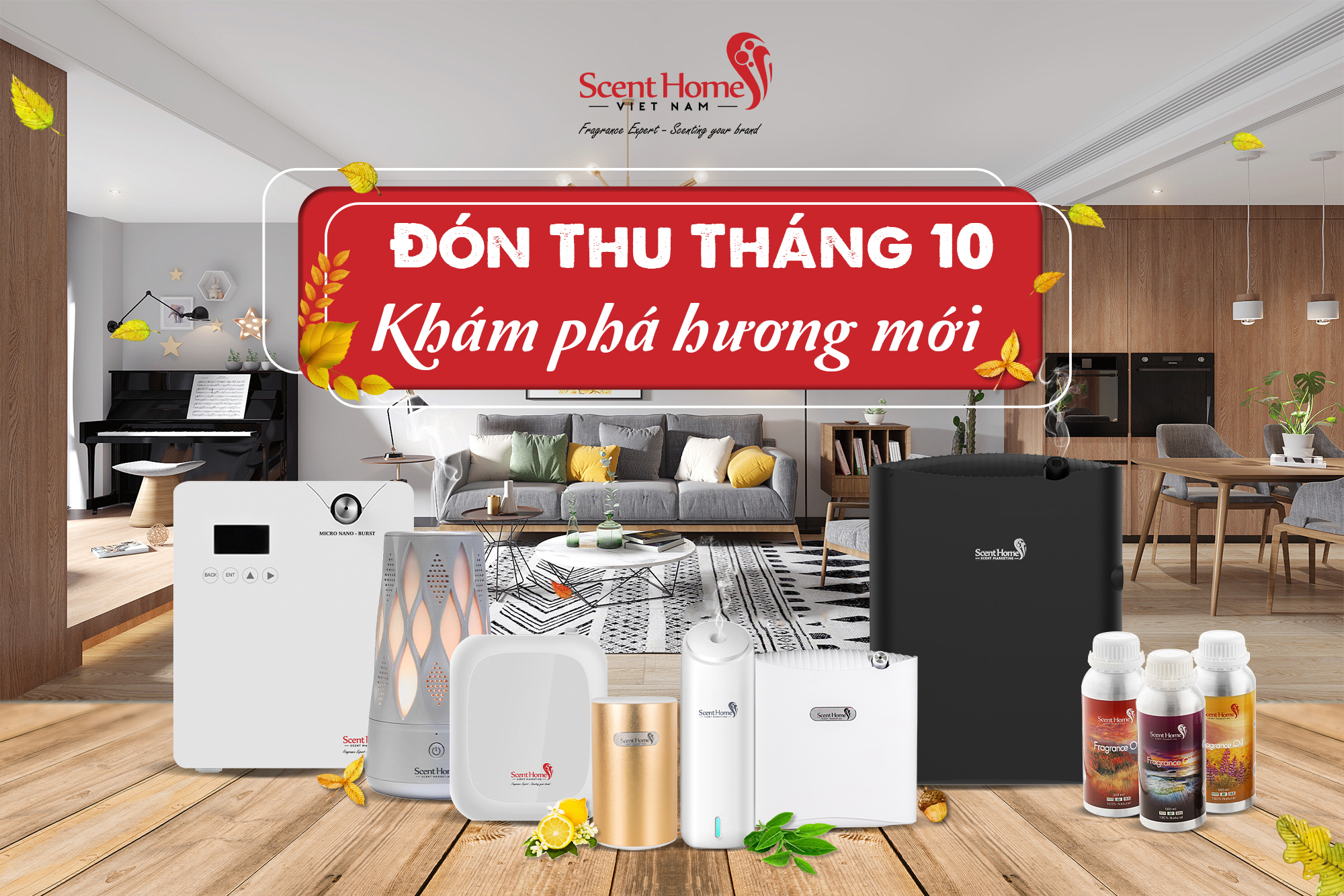 ĐÓN THU THÁNG 10 - KHÁM PHÁ HƯƠNG MỚI