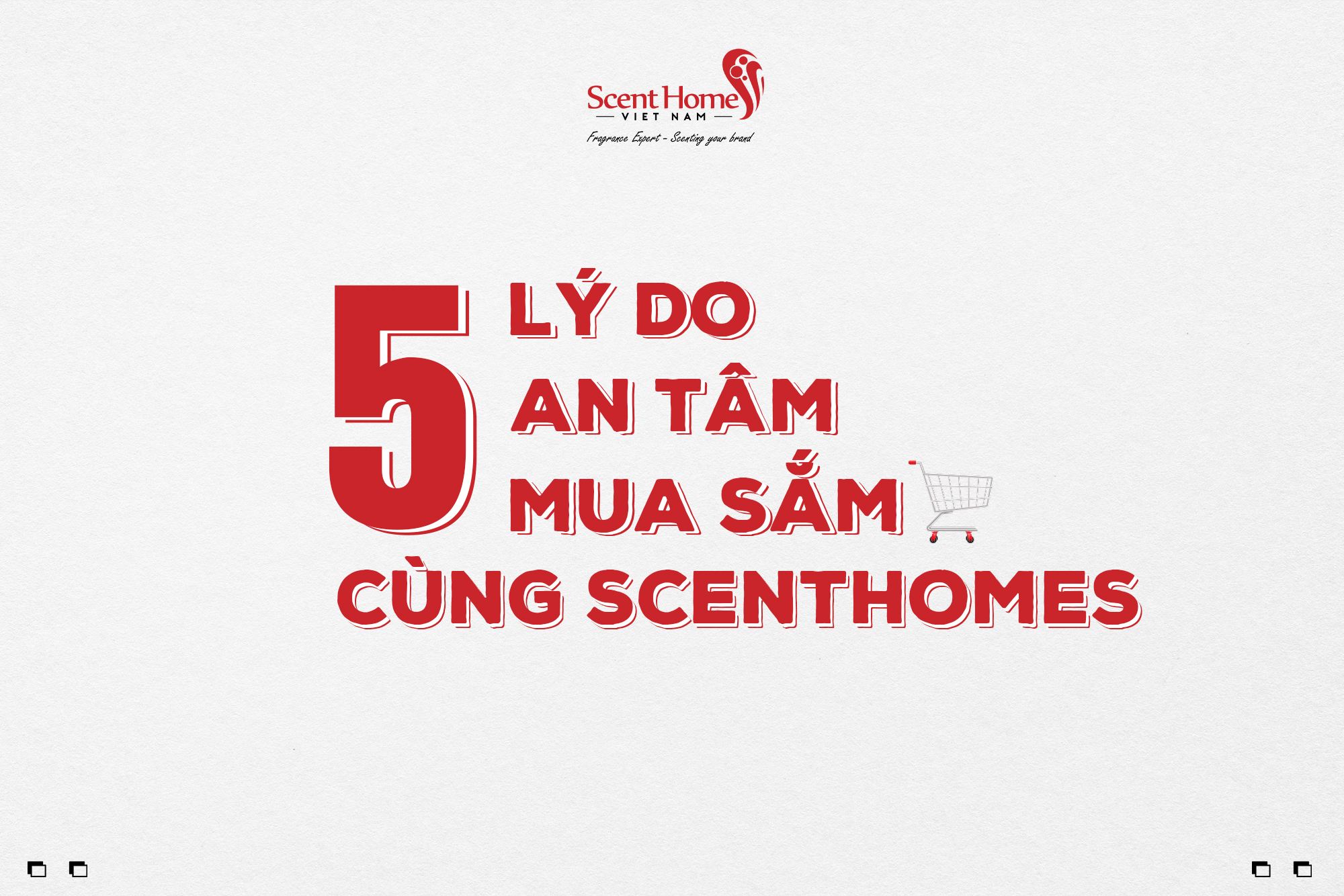 5 LÝ DO AN TÂM MUA SẮM CÙNG SCENT HOMES