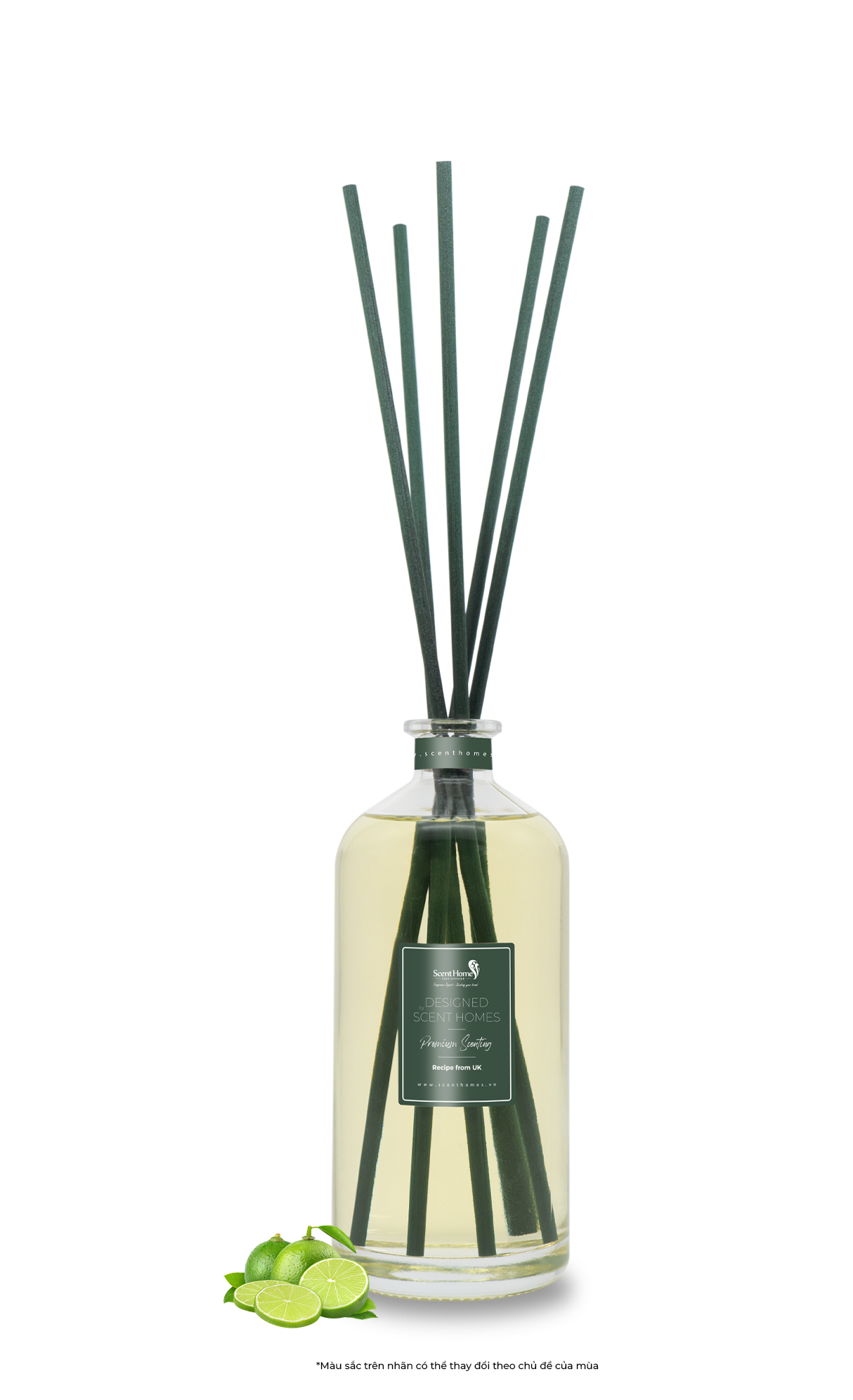 Que mây tán hương Chanh Classic Lemon 