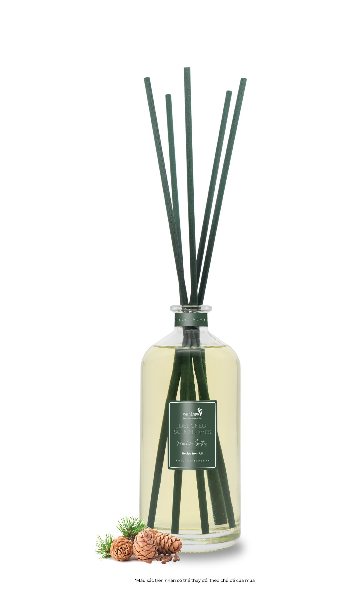 Que mây tán hương vườn sông Nile River Garden