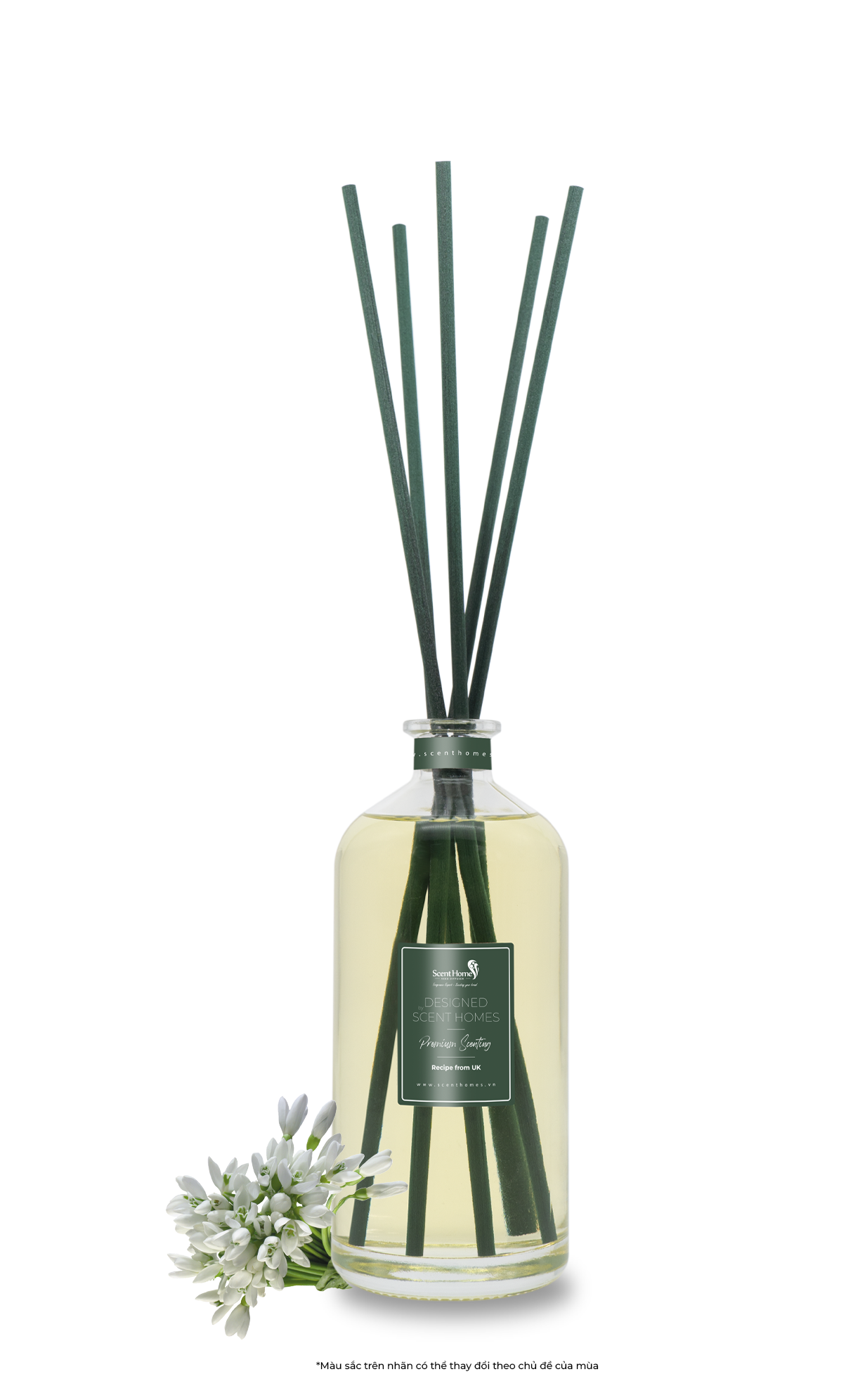 Que mây tán hương tự nhiên hoa huệ Tuberose