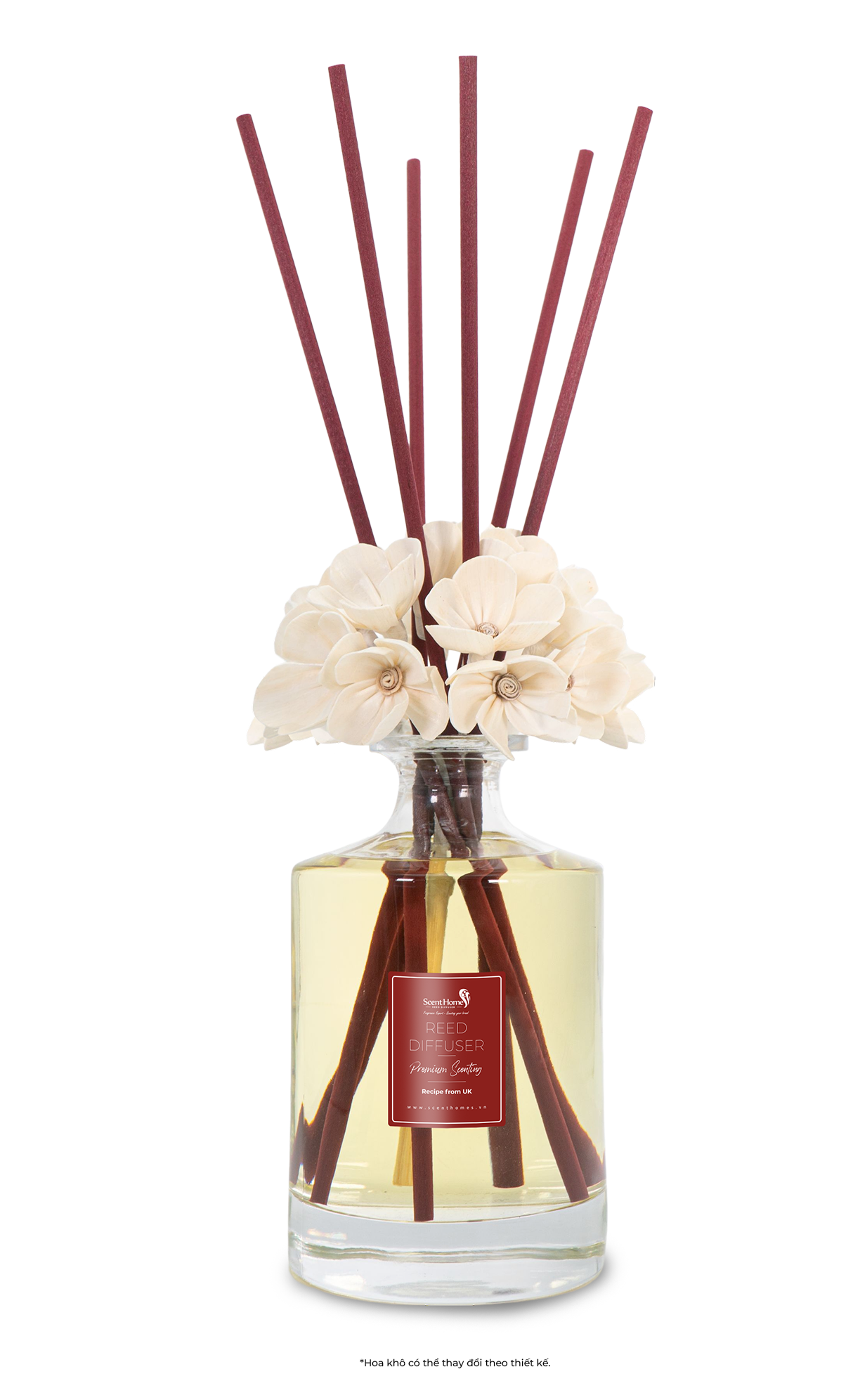 Que mây tán hương khách sạn Holiday Crown