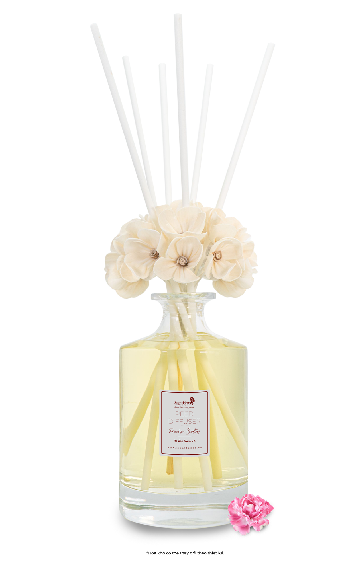 Que mây tán hương hoa mẫu đơn Peony Deerskin