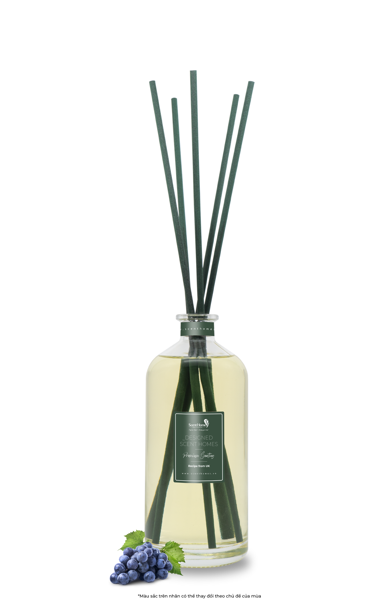 Que mây tán hương nho Grape