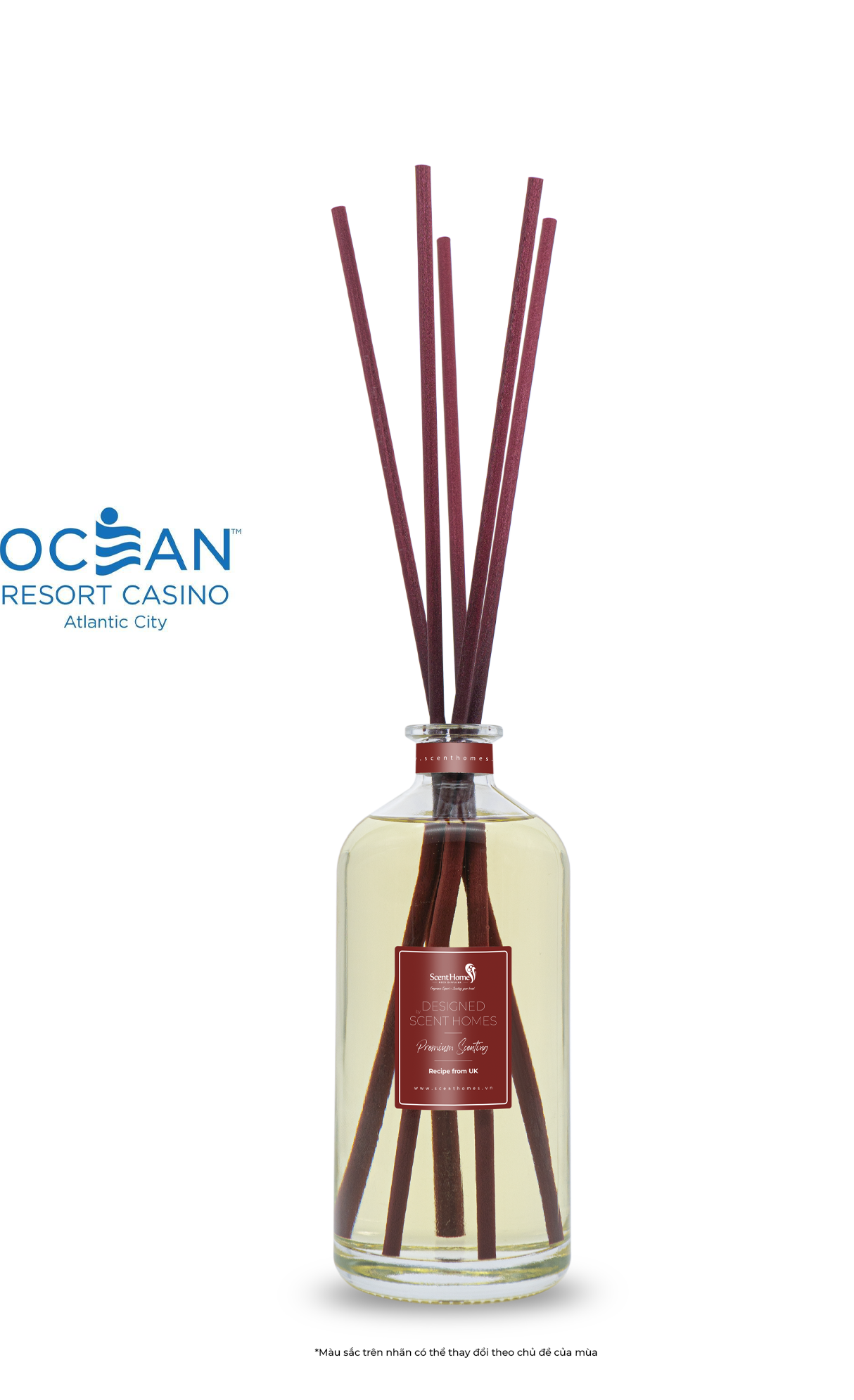 Que mây tán hương đại dương Ocean Hotel