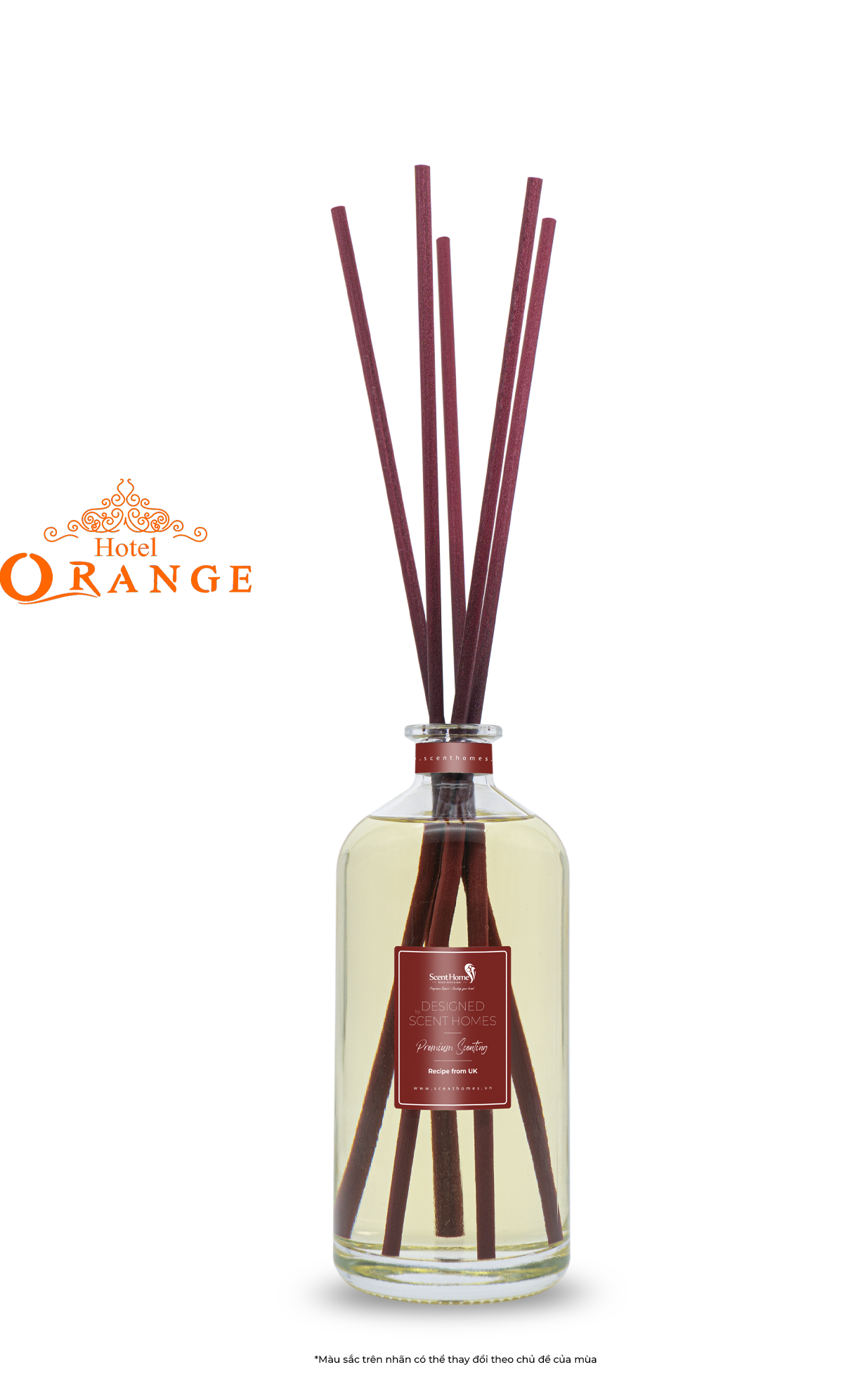 Que mây tán hương khách sạn Orange Hotel