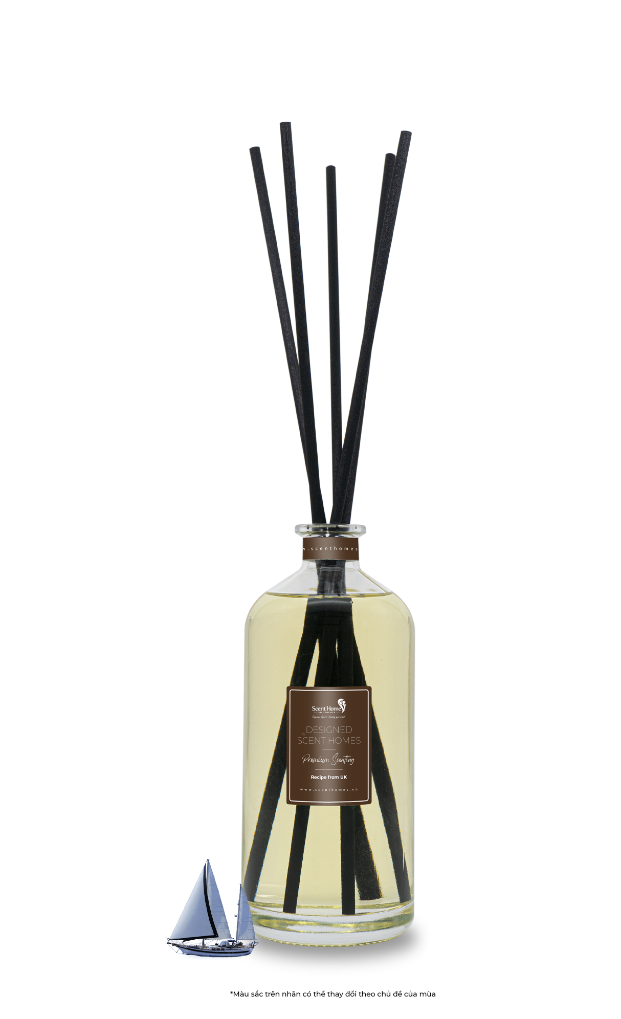 Que mây tán hương cánh buồm Platinum Sailing