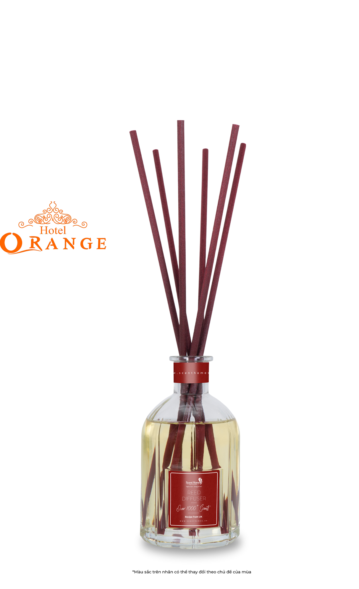 Que mây tán hương khách sạn Orange Hotel